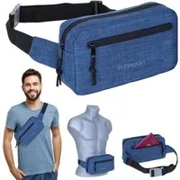ELEPHANT Bauchtasche Hüfttasche Crossbag Elephant Travel Gürteltasche, Outdoor Tasche Gassi Bag Waist Bag Damen Herren Reise