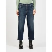 GANG Weite Jeans 94CAROL in verkürzter Cropped Form