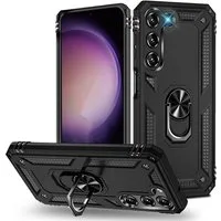 CoolGadget Handyhülle Armor Shield Case für Samsung Galaxy S23 6,1 Zoll, Outdoor Cover mit Magnet Ringhalterung Handy Hülle für Samsung S23 5G