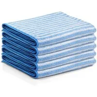 Das Blaue Wunder® Geschirrtuch EXTRA Premium aus Bambusfasern für Küche und Haushalt, (Set in 40 x 70cm), Reinigen und Trocknen, Streifen- und fusselfrei, Waschbar bis 95°C