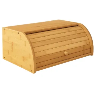 Begryf Brotkasten, Natur, Holzwerkstoff, Bambus, 40.5x16x27 cm, Küchenzubehör, Brotkästen & Brotkörbe