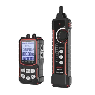 NOYAFA NF-918S Wire Locator And Optical Fiber Tester RJ45 RJ11 Cable Tester PoE Switch Cable CONT Scan QC OPM VFL NCV LE