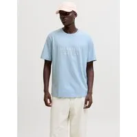 Jack & Jones T-Shirt JORSAVONA BRANDING TEE SS CN STYD SS26 Baumwolle, relaxed fit