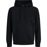Jack & Jones Kapuzensweatshirt JJCLEVELAND SWEAT HOOD SN Materialmix, regular fit