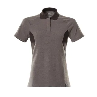 MASCOT Damen Polo-Shirt ACCELERATE Dunkelanthrazit / Schwarz XL - 18393-961-1809-XL