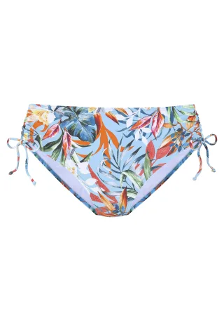 LASCANA - Venice Beach LM exkl. Sport UT Hose Raffung lt.blue prin - Gr. - 44