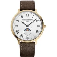 Frederique Constant Quarzuhr Frederique Constant FC-206RS3S5 Herrenuhr Classic Moonphase 38mm 5ATM Frederique Constant FC-206RS3S5 Herrenuhr Classic Moonphase 38mm 5ATM