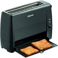 Bartscher Toaster Toaster TS20Sli, Toastrutsche, schwarz, 100282