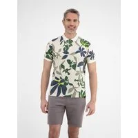 LERROS Poloshirt Poloshirt, sommerlich-floral gemustert