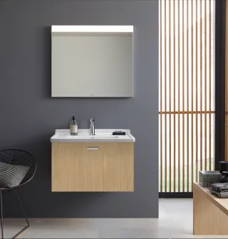 Duravit Starck 3 Waschtisch Weiß Hochglanz 700 mm - 0304700000 0304700000