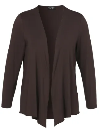 VIA APPIA DUE - Jacke Offen 1/1 Arm mahagoni - Gr. - 46