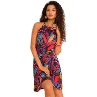 Love & Roses Minikleid Love & Roses Neckholder-Minikleid, Regular (1-tlg)