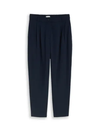 Tom Tailor - Barrel Fit Hose blau - Gr. - 28