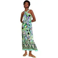 Love & Roses Midikleid Love & Roses Neckholder-Midikleid aus Jersey (1-tlg)