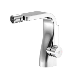 Steinberg Serie 230 Bidetarmatur, mit Ablaufgarnitur, chrom, 230.1300 2301300