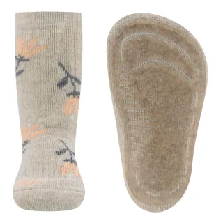Ewers Strümpfe GmbH - Stoppersocken dkl. beige mel. - Gr. - 29.5