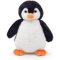 Uni-Toys Kuscheltier Pinguin m.Glitzeraugen - superweich - 22 cm - Plüsch-Vogel, Plüschtier, zu 100 % recyceltes Füllmaterial