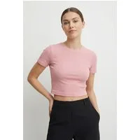 ONLY Kurzarmshirt ONLBETTY S/S O-NECK SHORT TOP CC JRS softe Jerseyqualität