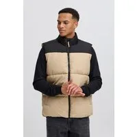 Blend Outdoorjacke BHELWIN colorblock vest mit Markenlabel, aus Polyester und Kunstfaser, Regular Fit