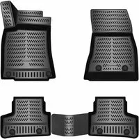 ELMASLINE Auto-Fußmatten Gummi (4 St), für NISSAN QASHQAI J12 (2021-2025) E-Power (Hybrid) - 3D Gummimatten mit extra hohem Rand für mehr Schutz - Passend für Baujahre:, 2021 - 2025