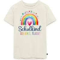 Spreadshirt T-Shirt Schulkind 2026 Einschulung Regenbogen Kinder Premium T-Shirt (1-tlg)