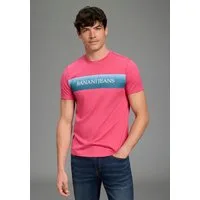 Bruno Banani T-Shirt Halbarmshirt, mit Rundhalsausschnitt, bedruckt, aus Single Jersey