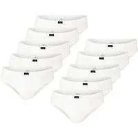 GÖTZBURG Slip Tower ohne Eingriff, Komfortbündchen, 100% Baumwolle, im 10er Pack