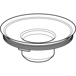 Geberit Membrangeruchsverschlussadapter 116158001