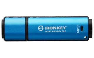 Kingston IronKey Vault Privacy 50C IKVP50C | ikvp50c/512gb |