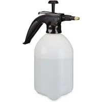 relaxdays Drucksprühgerät Drucksprüher 2 Liter schwarz