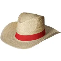 elasto Schirmmütze Strohhut 'Texas' Unisex Sonnenhut für Damen und Herren