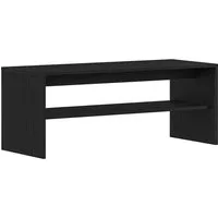 vidaXL TV-Schrank TV-Schrank Schwarz Eichen-Optik 100x40x40 cm Holzwerkstoff (1-St)