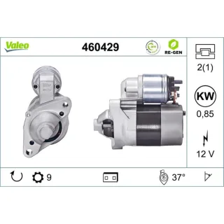 Valeo Starter Dacia Nissan Renault 460429