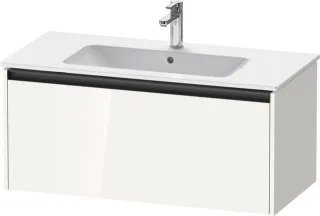 Duravit Ketho.2 Waschtischunterbau wandhängend Weiß Hochglanz 1010x480x440 mm - K25064022220000 K25064022220000