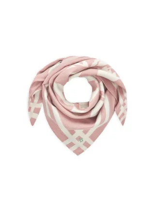 Kaschmirweiches Tuch mit WHATEVER-Schriftzug (3er-Pack) rosa