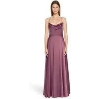Vera Mont Abendkleid Damen mit Wasserfallausschnitt Material