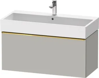 Duravit D-Neo Waschtischunterbau wandhängend Betongrau Matt 984x442x440 mm - DE4274034070000 DE4274034070000