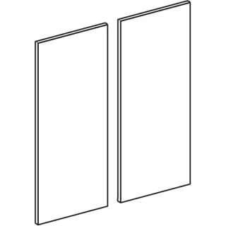 Geberit Set Türen für SPS m. zwei Türen 244753001