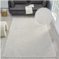 OTTO home Teppich Lilri, Woll-Look, Scandi, rechteckig, Höhe: 10 mm, Wolloptik, Wohnzimmer, Schlafzimmer, Esszimmer