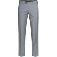 GREIFF Anzughose Greiff Corporate Hose Herren Modern WITH 37.5® Hellgrau