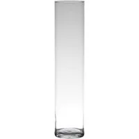 Hakbijl Glass Dekovase ZYLINDER, Farbe: Transparent, Höhe: 40cm