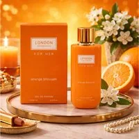 LONDON FRAGRANCES Eau de Parfum London Fragrances For Her Damenduft Orange Blossom 100 ml, 1-tlg., Hergestellt in UK, Luxuriöser Damenduft, Langanhaltend