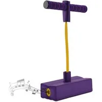 relaxdays Hüpfspielzeug Schaumstoff Pogo Jumper für Kinder, lila
