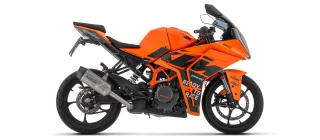 Sport Auspuff Arrow Indy Race EVO TITAN für KTM RC 390 Bj.2022-2024 EURO-5 eintragungsfrei + ABE