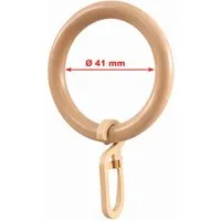 rewagi Gardinenstange Gardinenring mit Überklipshaken Ø41/57 mm Weiß Beige Schwarz, Verkaufseinheit 10, 30, 50, 100 Stück