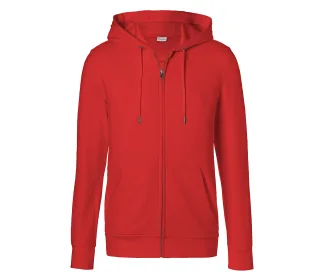KÜBLER SHIRTS Kapuzen-Sweatjacke mittelrot 4XL - 5022 6330-55-4XL
