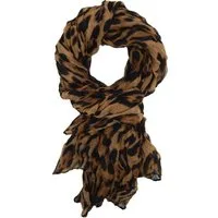 Ella Jonte Modeschal, leichter Leopardschal - Modisches Accessoire mit Animalprint - Viskose