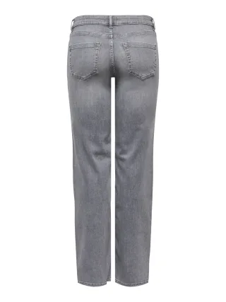 ONLY - ONLBLUSH MID STRAIGHT DNM TAI0918 NOOS Medium Grey Denim - Gr. - 34