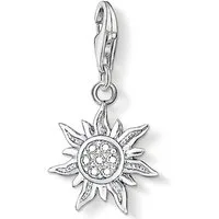 THOMAS SABO Charm-Einhänger Sonne, mit Zirkonia (synth)
