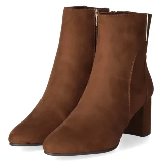 Marco Tozzi Stiefeletten - Gr. 36 - Braun - Textil